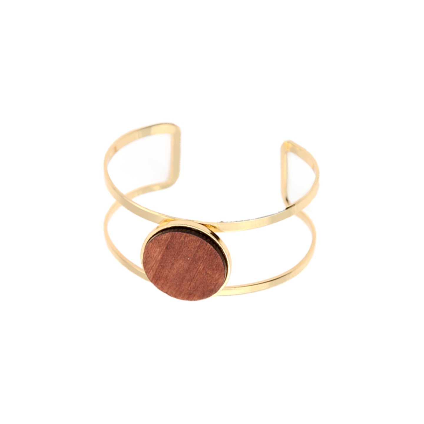Motva Wood-accent Bangle