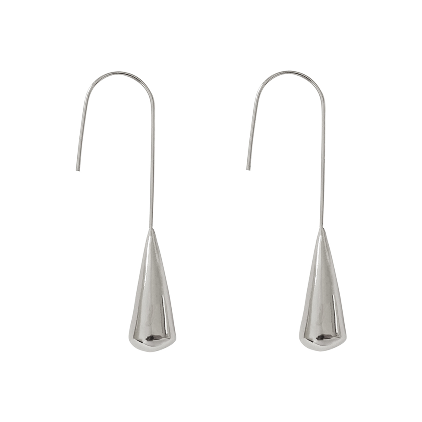Hansel Teardrop Earrings in Silver