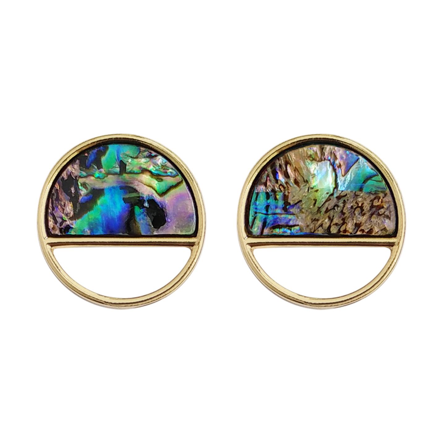 Sereia Shellrock Studs in Gold