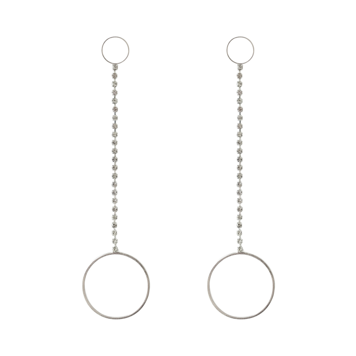 Siona Crystal Pendant Earrings