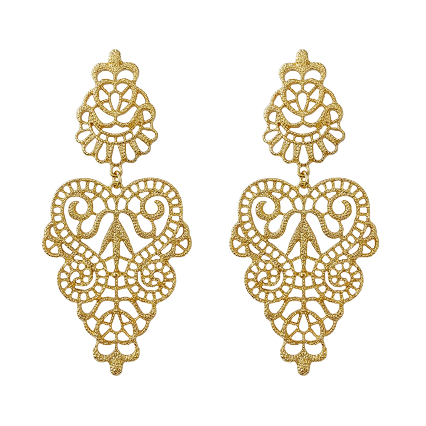 Zarina Motif Statement Earrings
