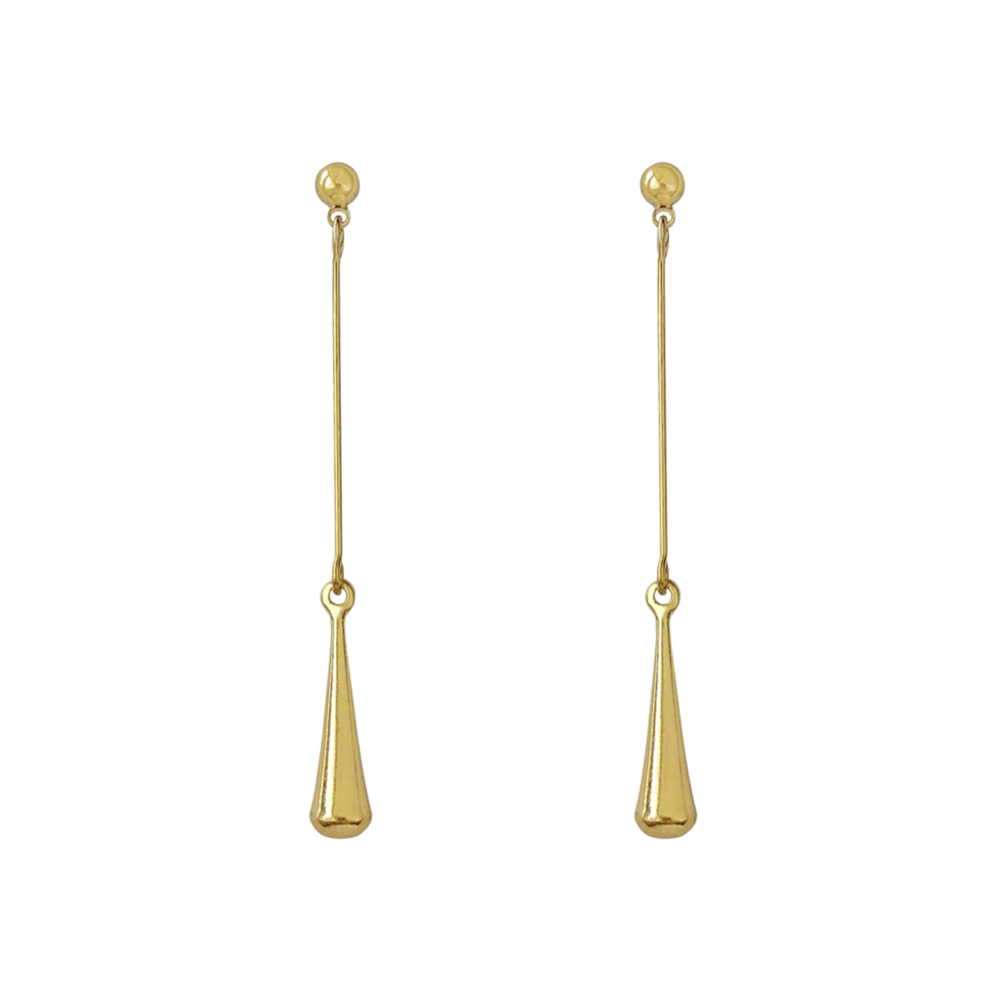 Sofia Minimalist Drop Earrings