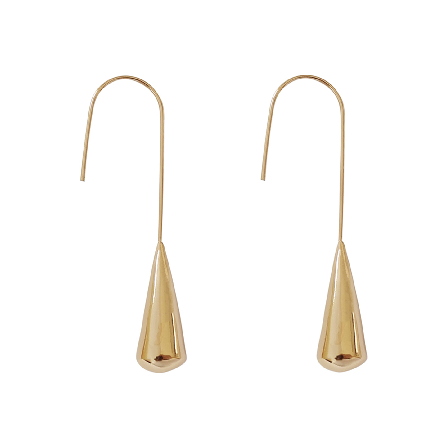 Hansel Teardrop Earrings in Gold