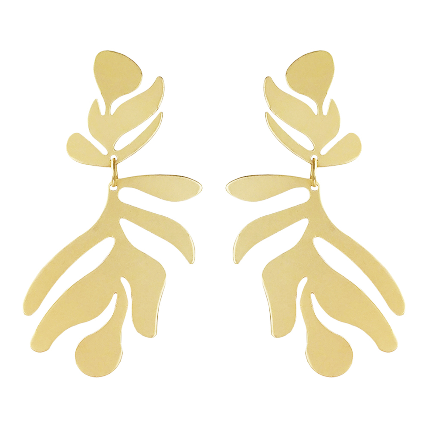 Avani Frond Statement Earrings