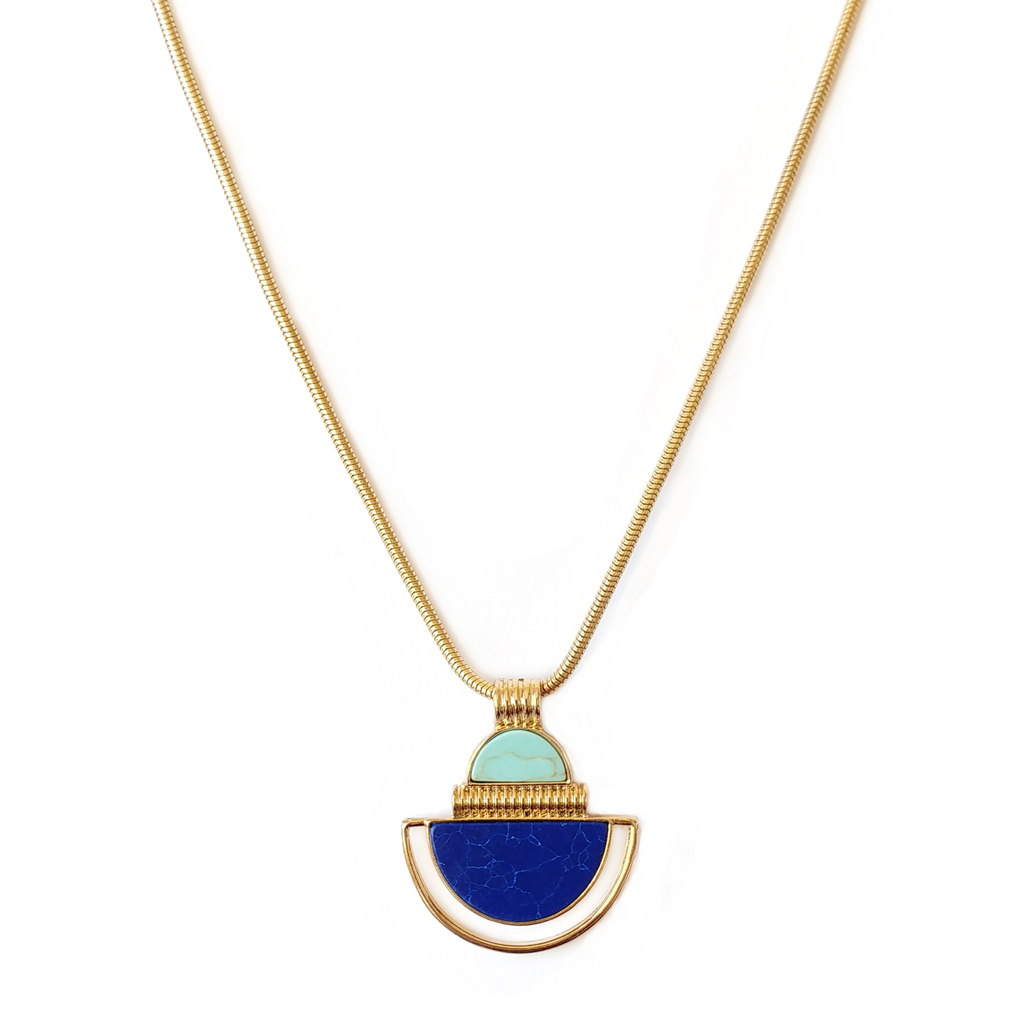Crandell Mixed Media Necklace