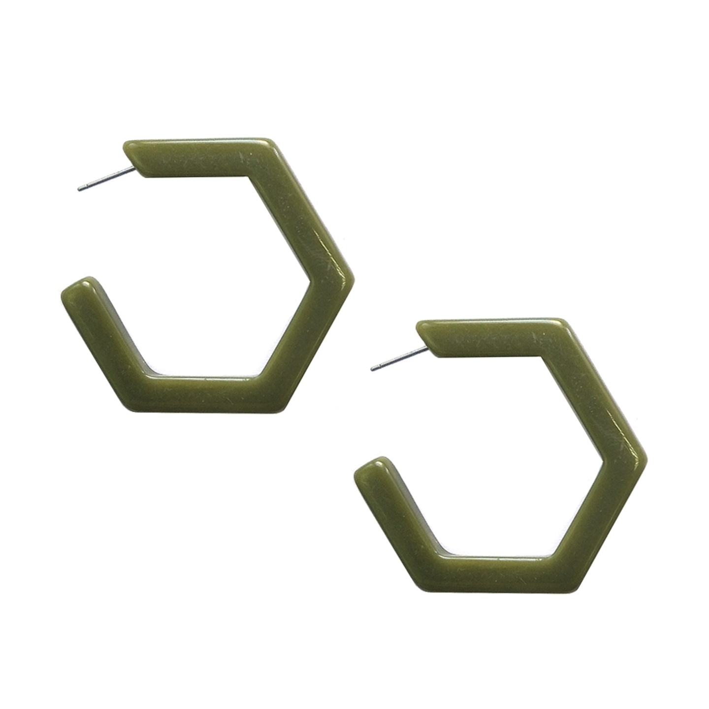 Caveat Hexagonal Open Hoops