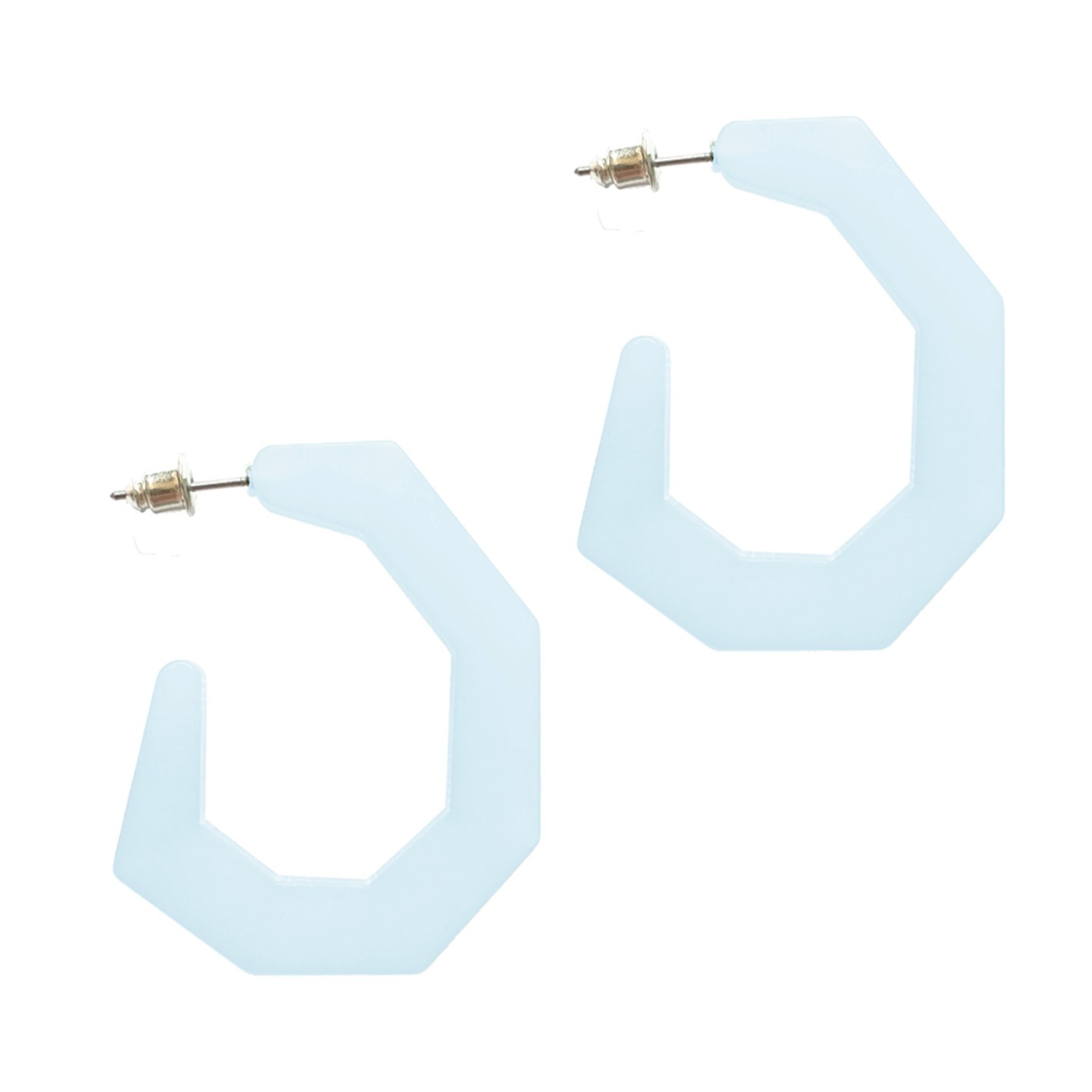 Deighton Edged Hoops in Cloud