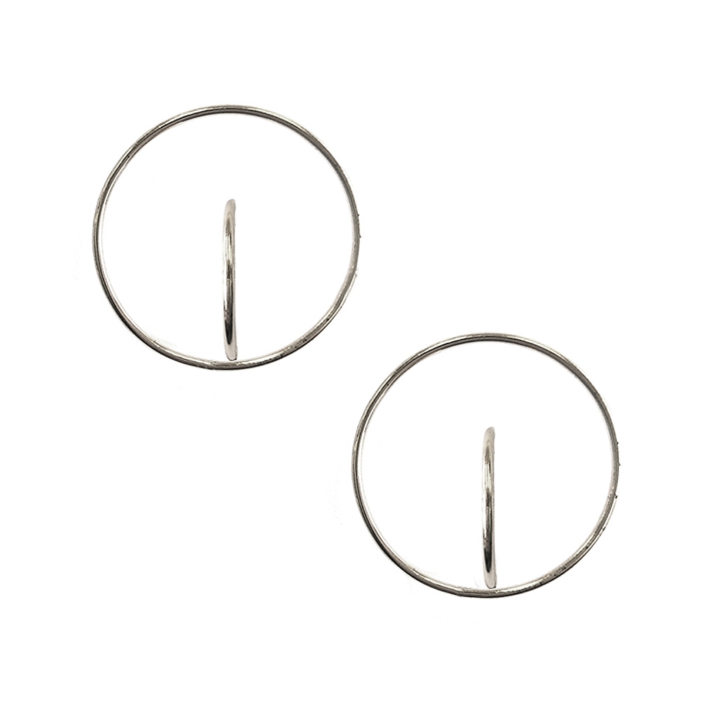 Olisa Orbit Studs in Silver