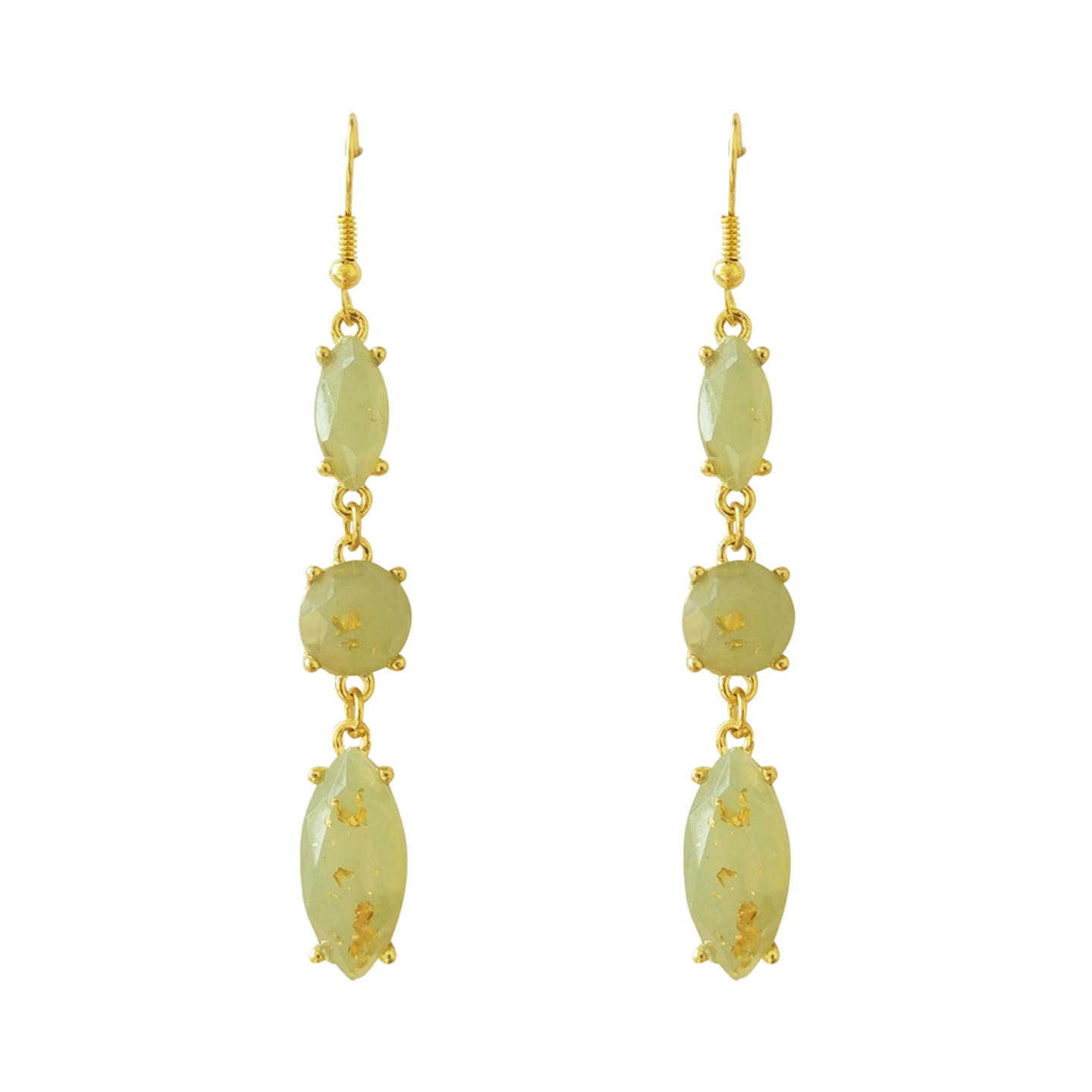 Sequoia Gold Flecked Enchanted Earrings