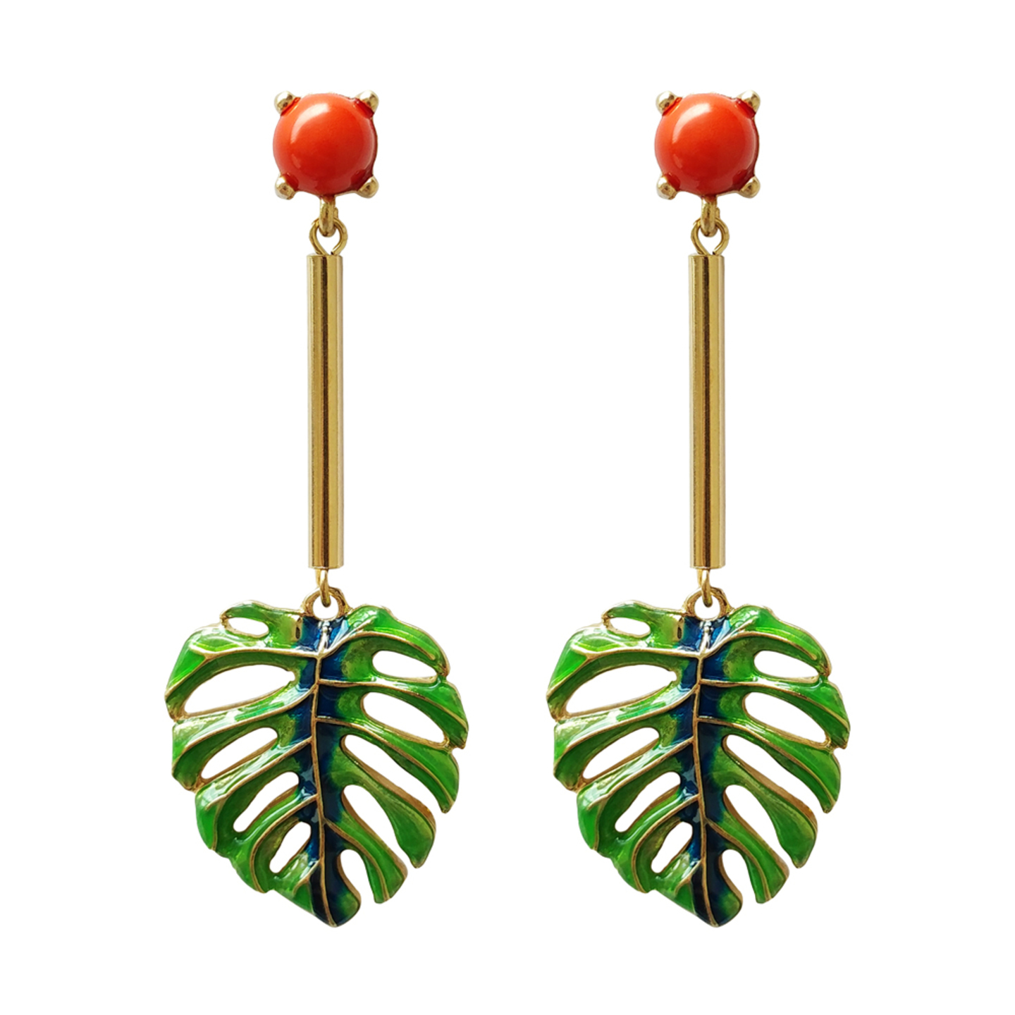 Magma Tropicana Enamel Earrings