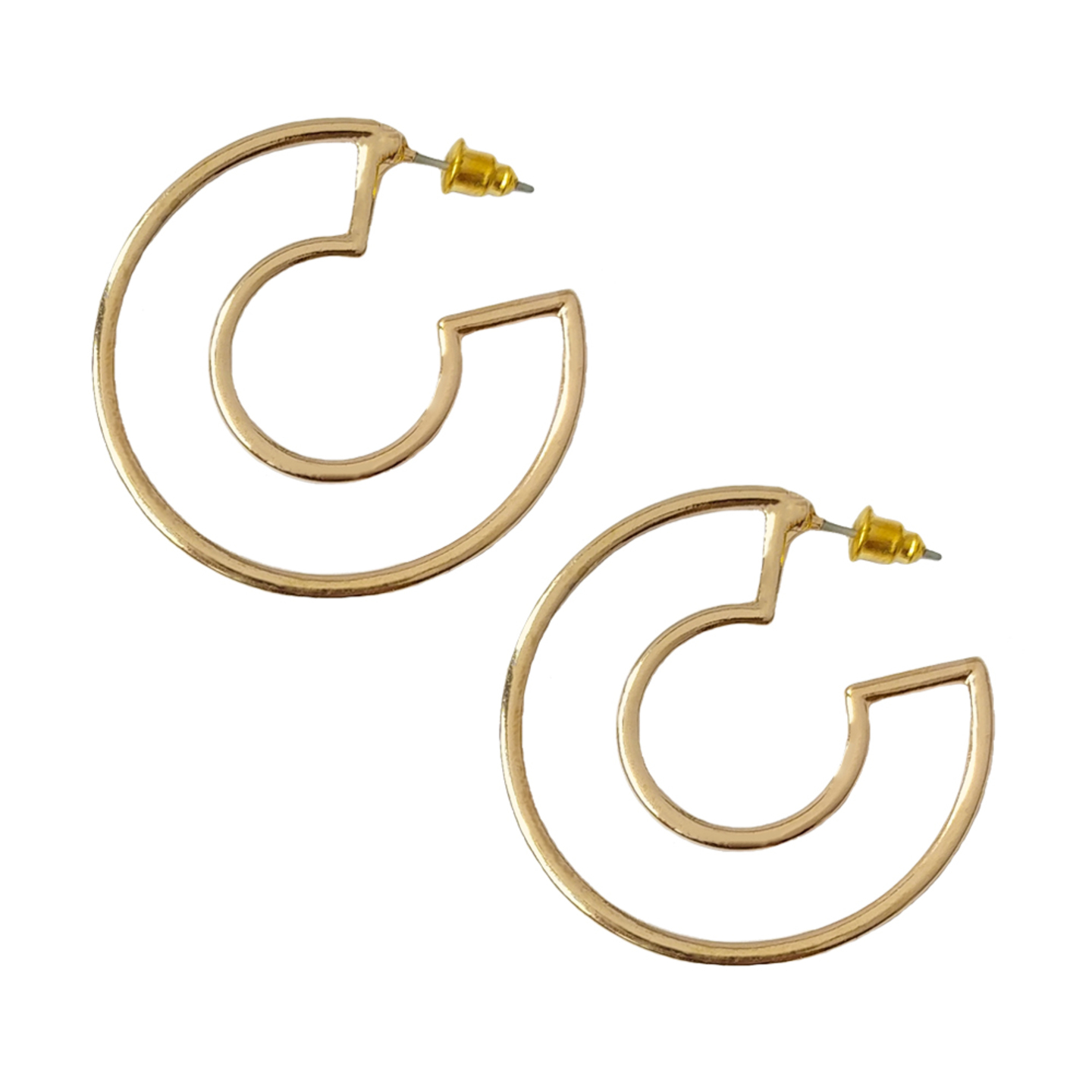 Stasia Double Layer Hoops