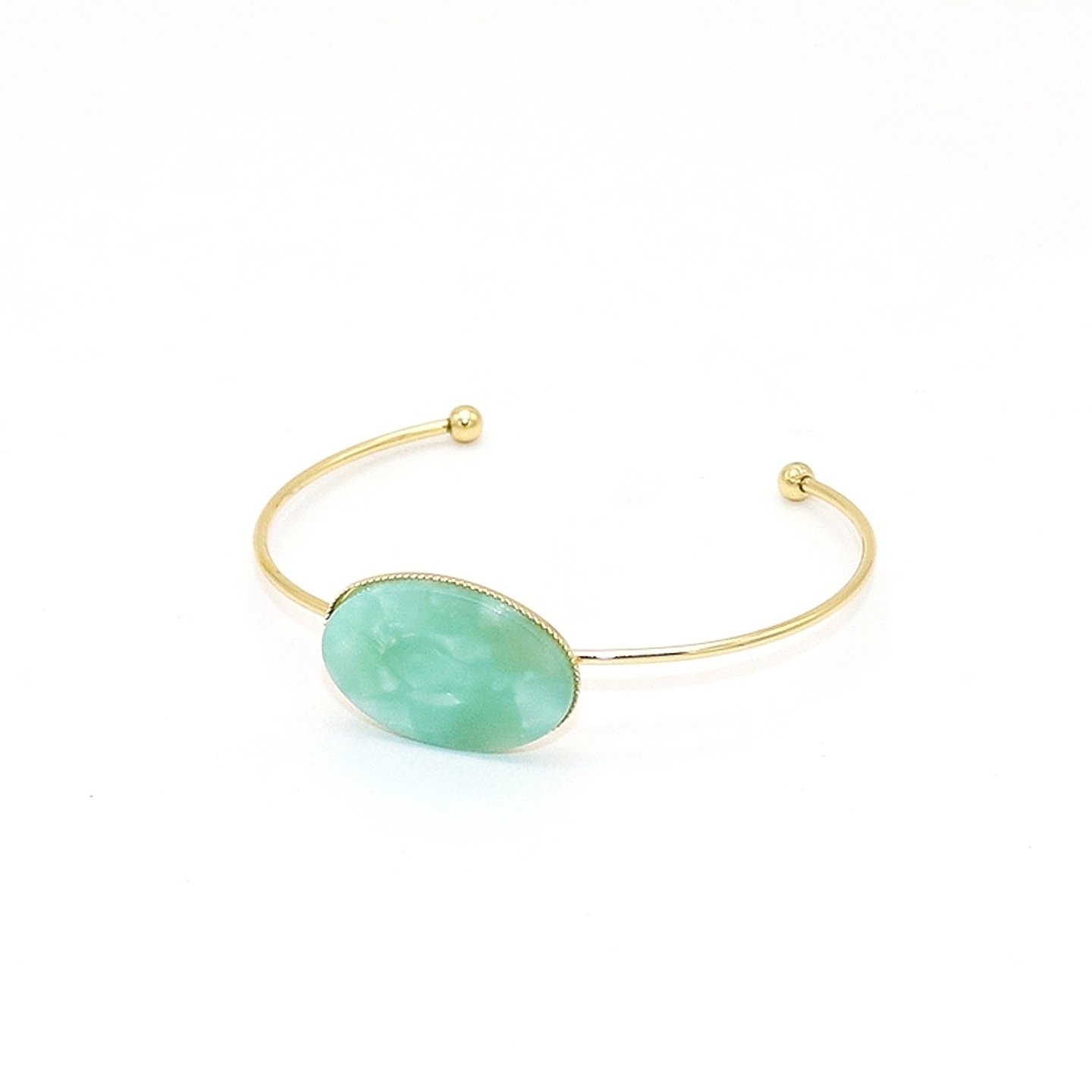 Presland Polished Open Bangle