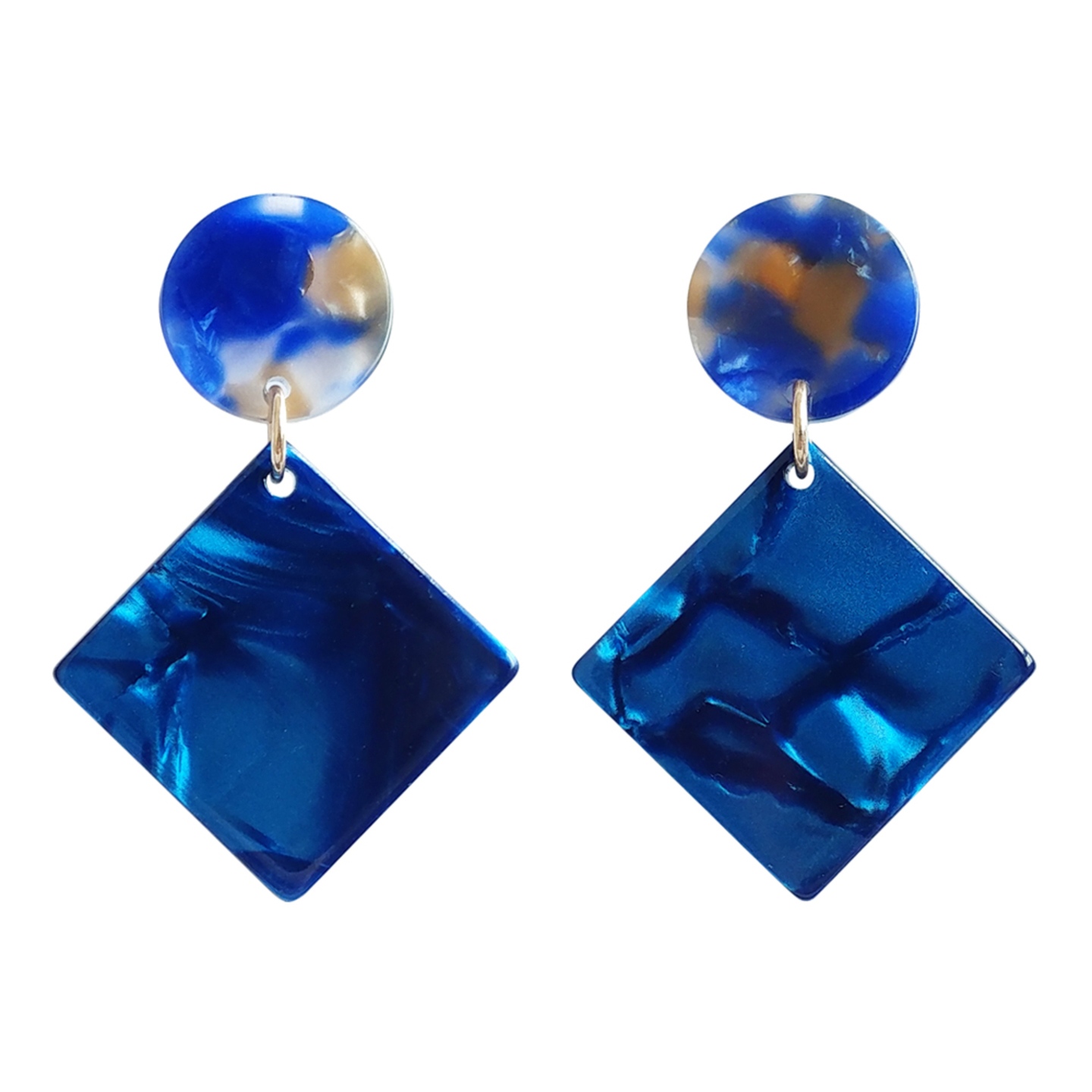 Bastina Square Resin Earrings