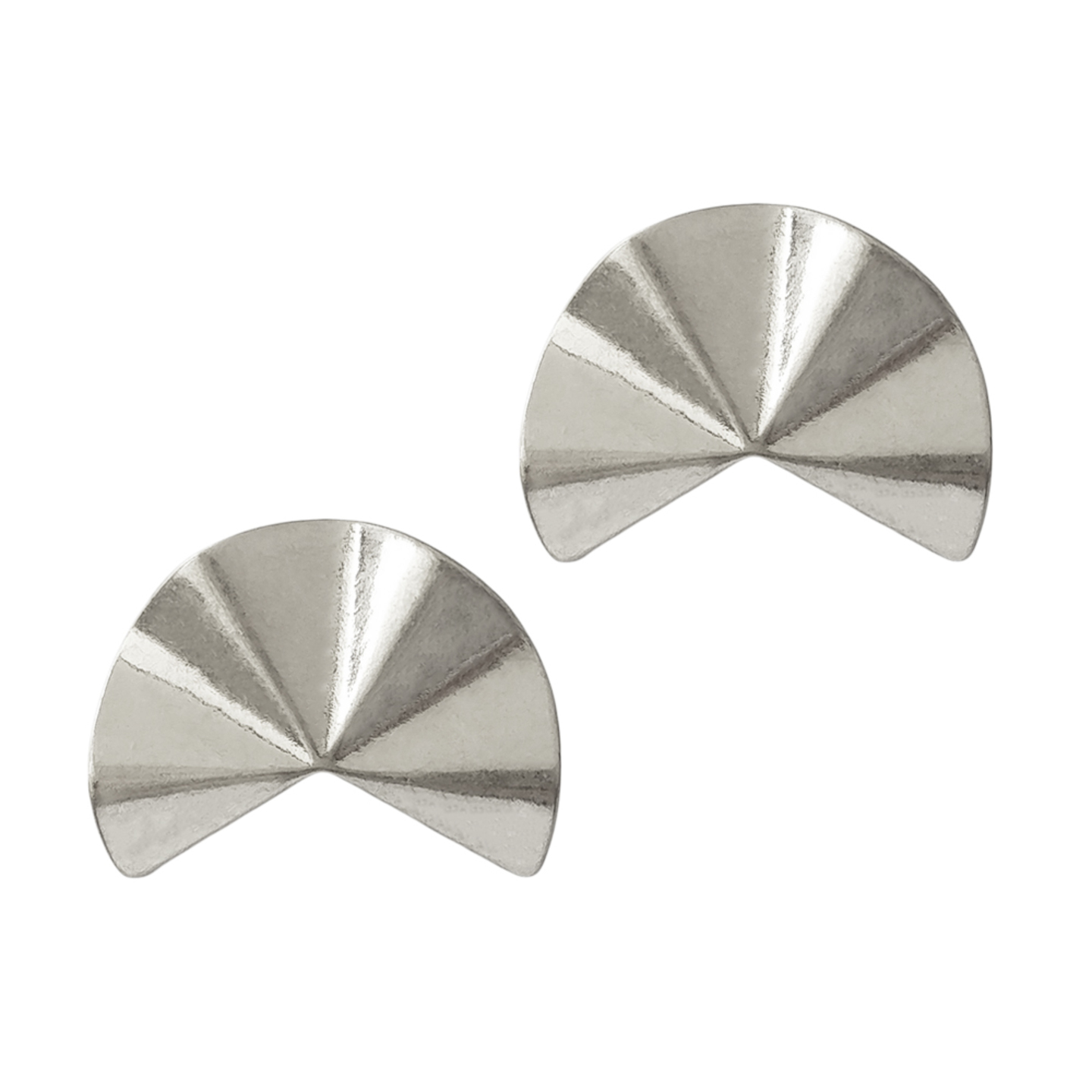 Rushe Irregular Pleat Studs