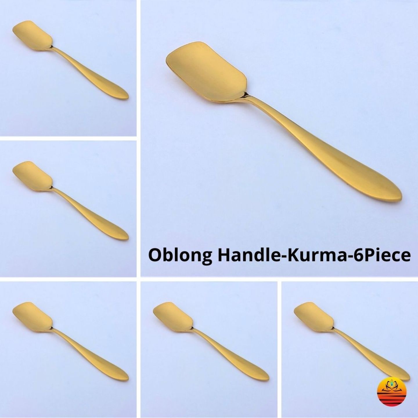 Ice Cream Spoon-6 Piece -14cm- 2.5mm Thick