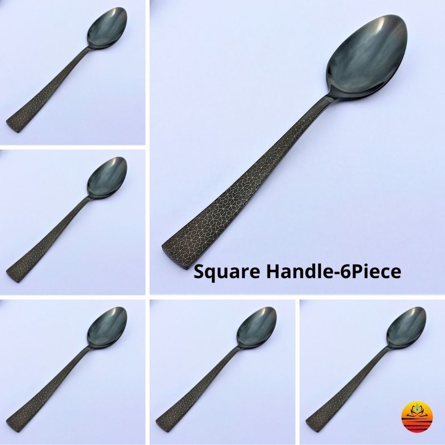 Designer VRH-6 Piece Spoon Sets- 14cm, 16cm, 18cm -3mm & 2.5mm Thick Cutlery
