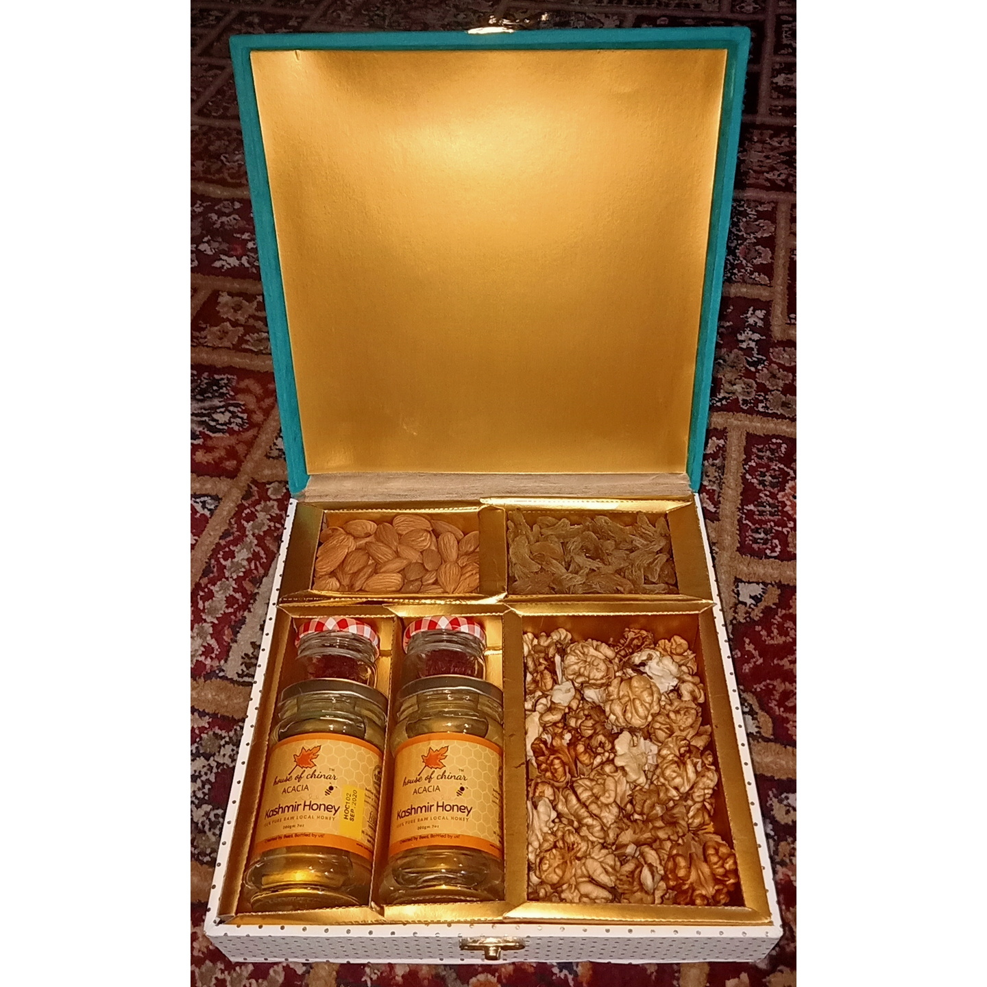 Gift Packing Dry Fruits Square Box