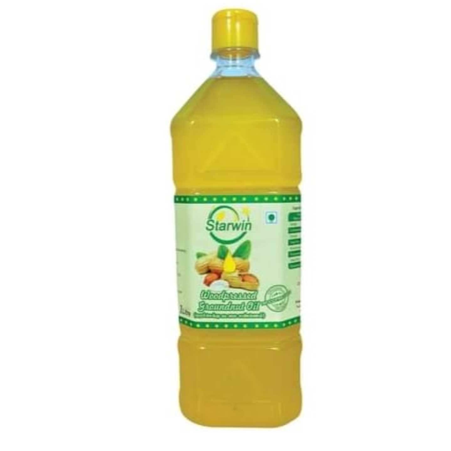 Wood Pressed Groundnut Oil , 1000 ML