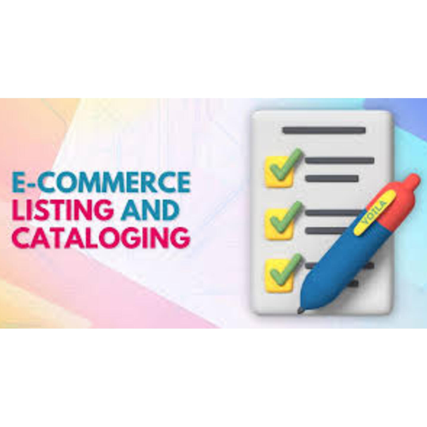 Product Cataloging Services