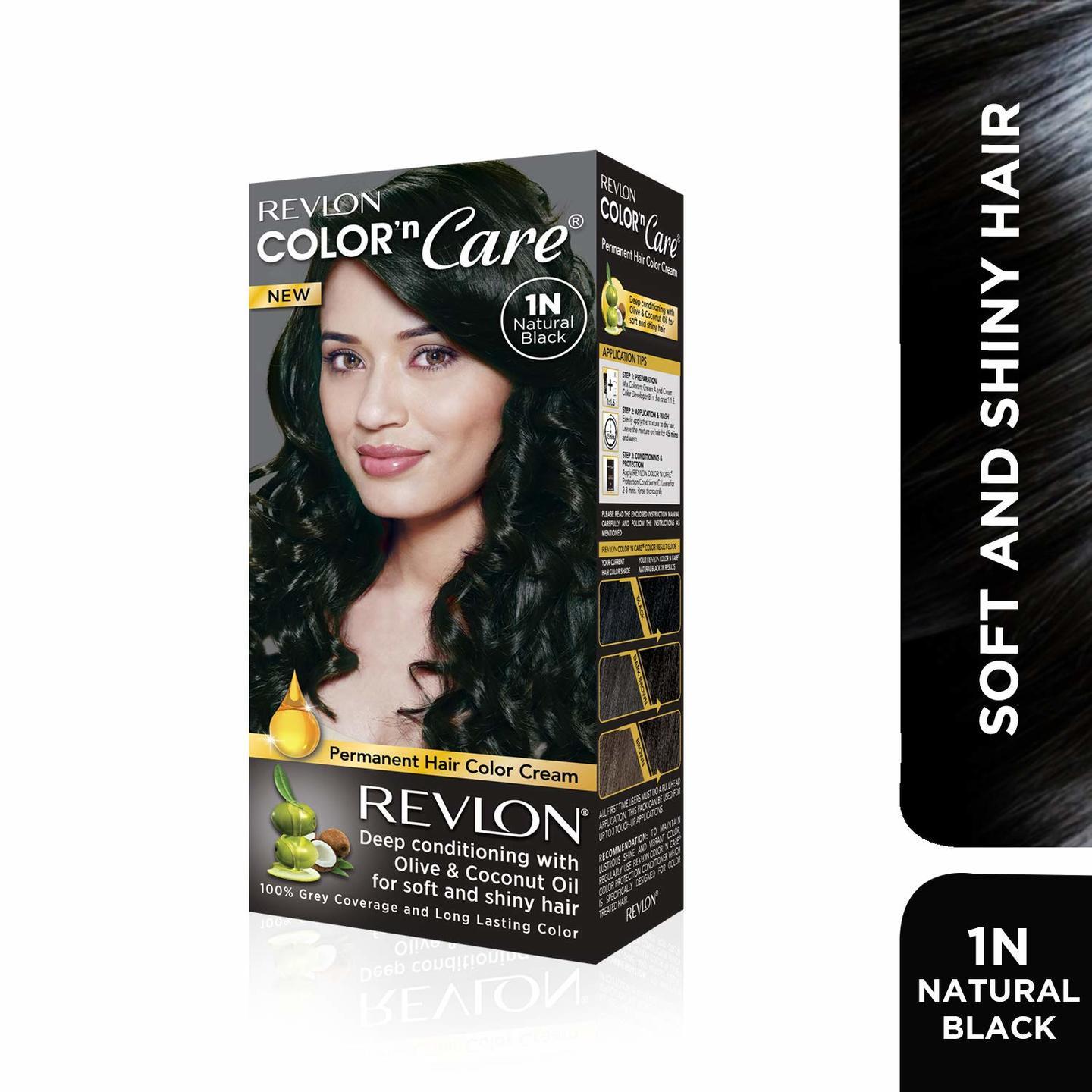Revlon COLOR N CARE NATURAL BLACK 1N Hair colour