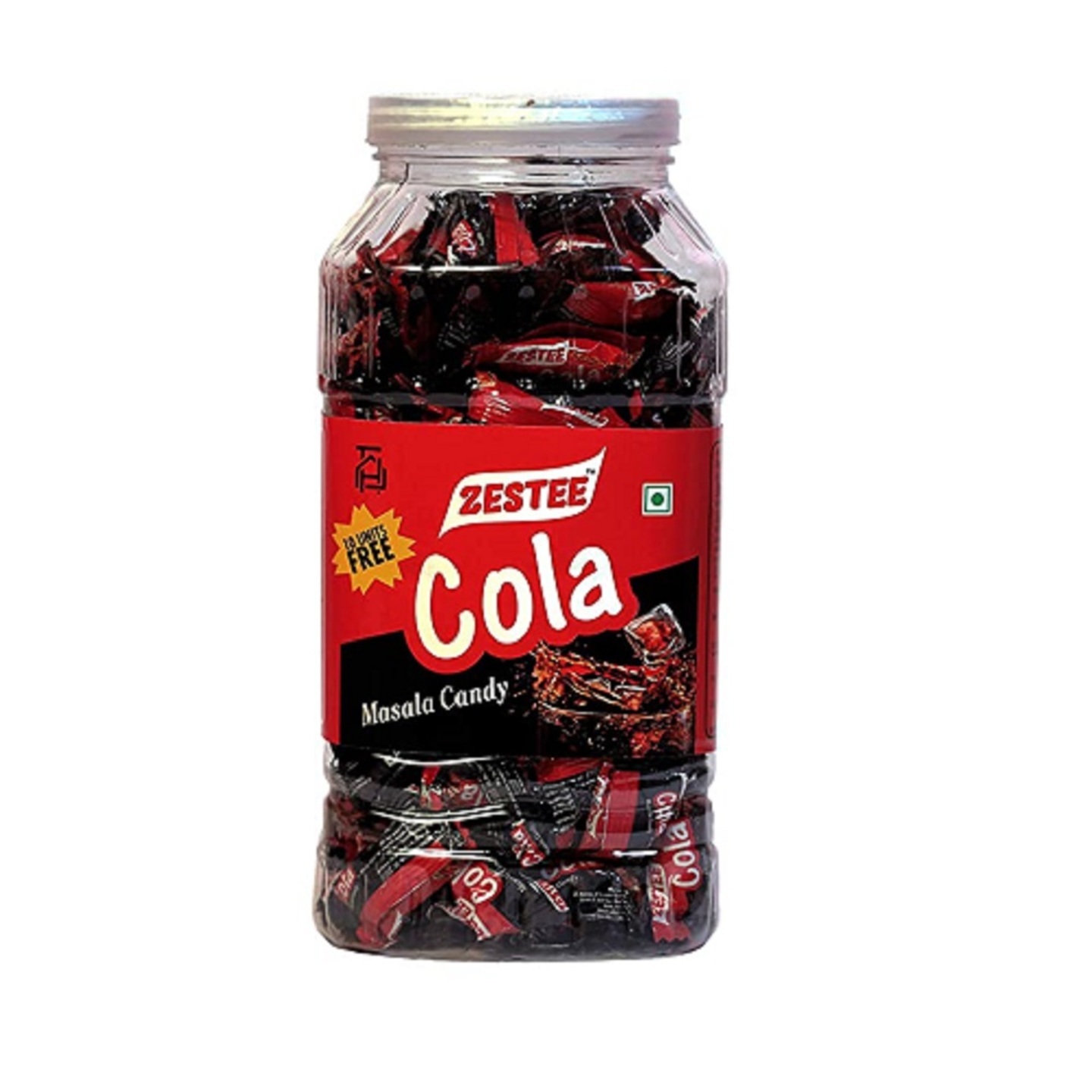 ZESTEE Masala Candy Cola Jar Mouthwatering Taste - Pack Of 1