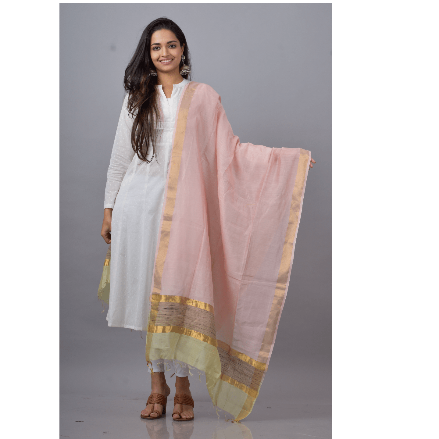 Chanderi Cotton Dupatta