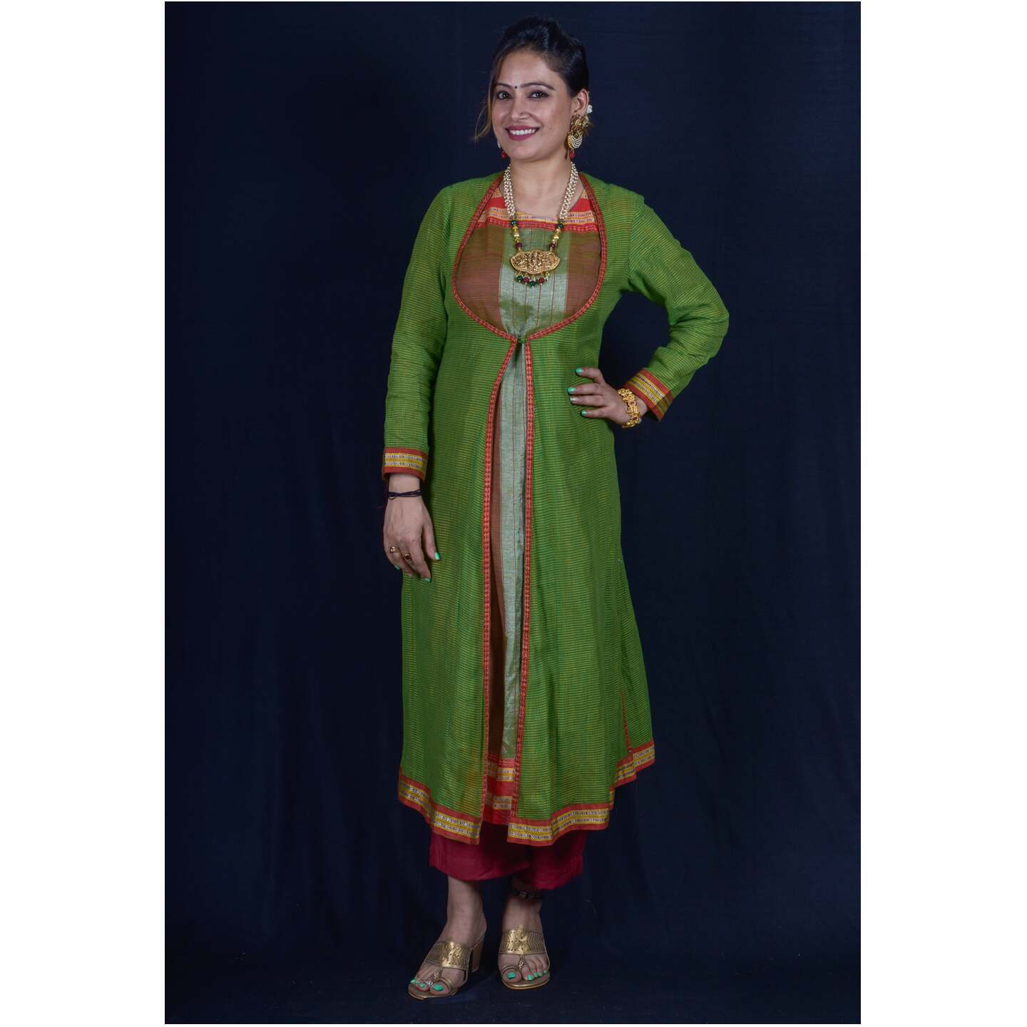 Ethnic jacket style kurta