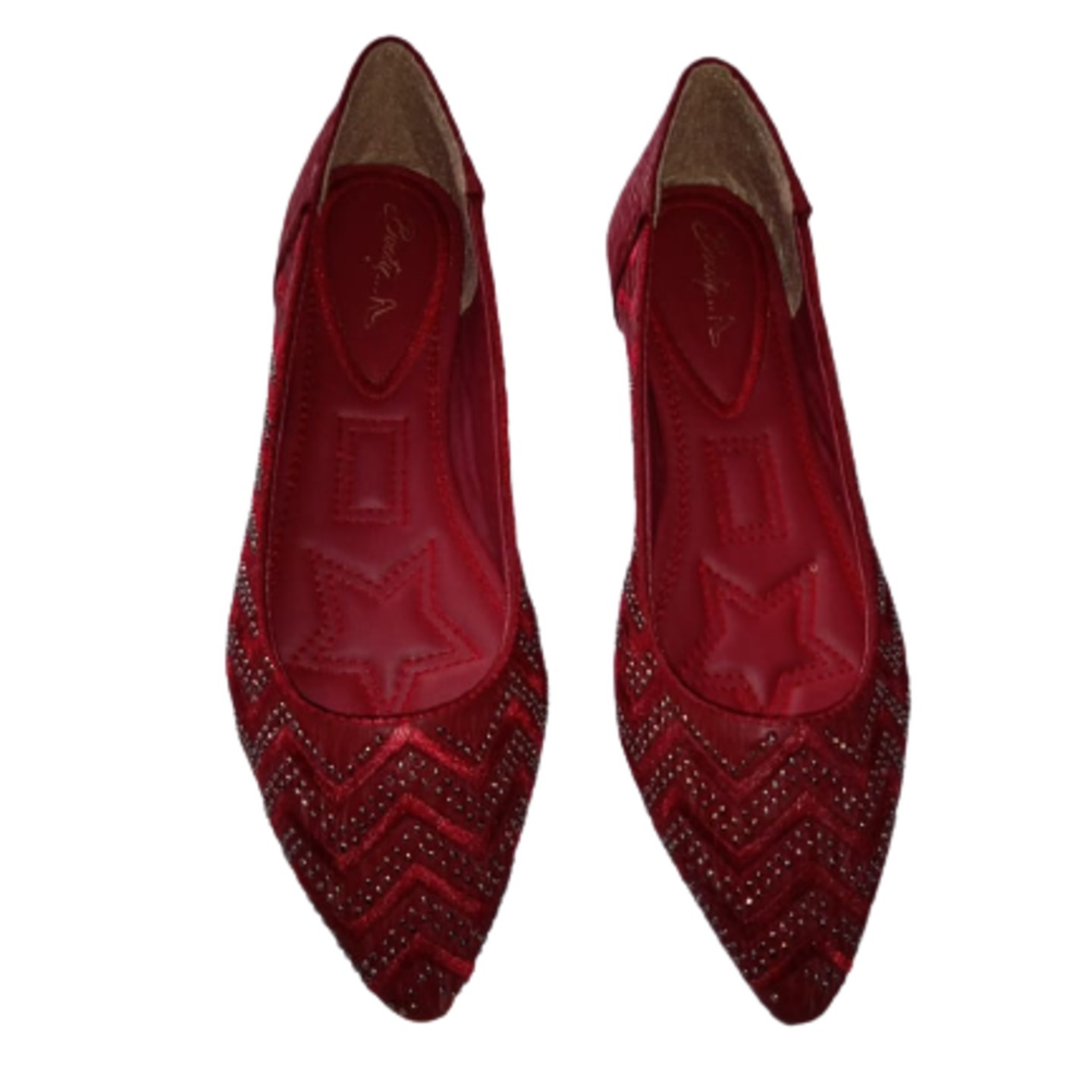 Red Jutti with your Ethnic Dress
