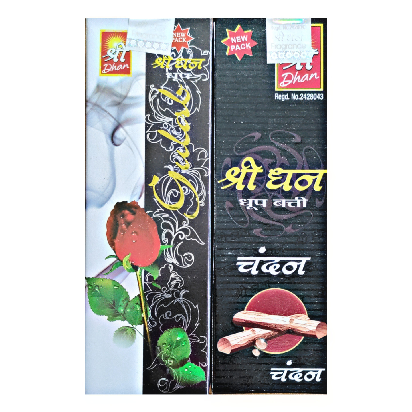 Premium Sandal and Rose Dhoop Stick pack of 4