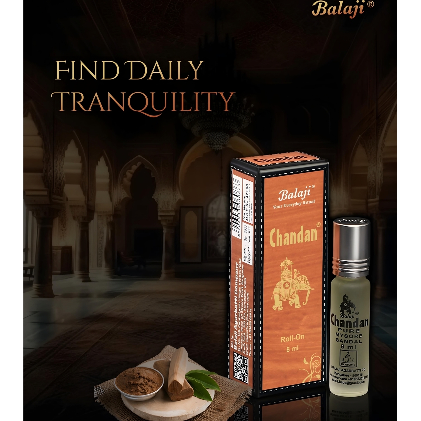 Balaji Sandal RollOn