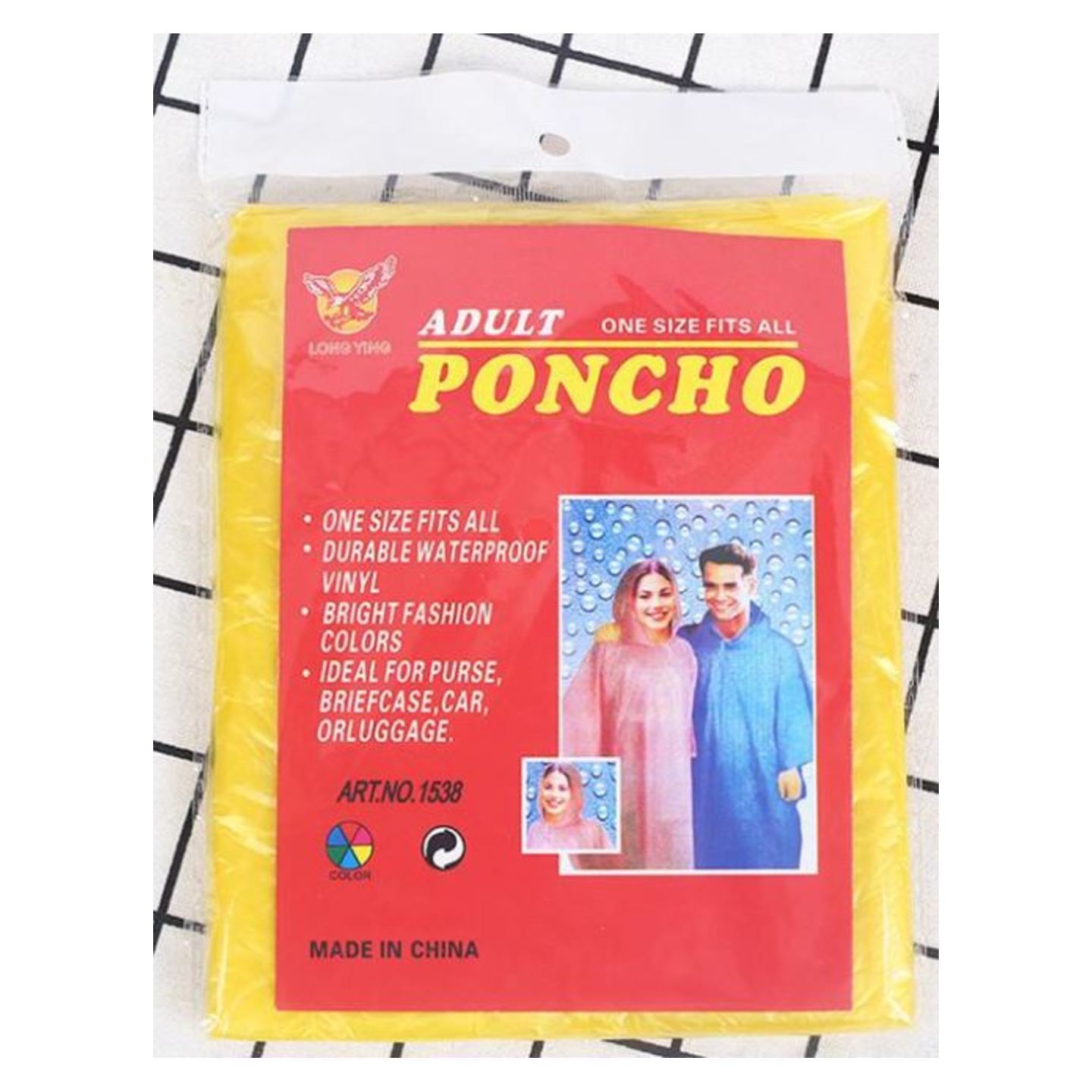 Adult large disposable raincoat