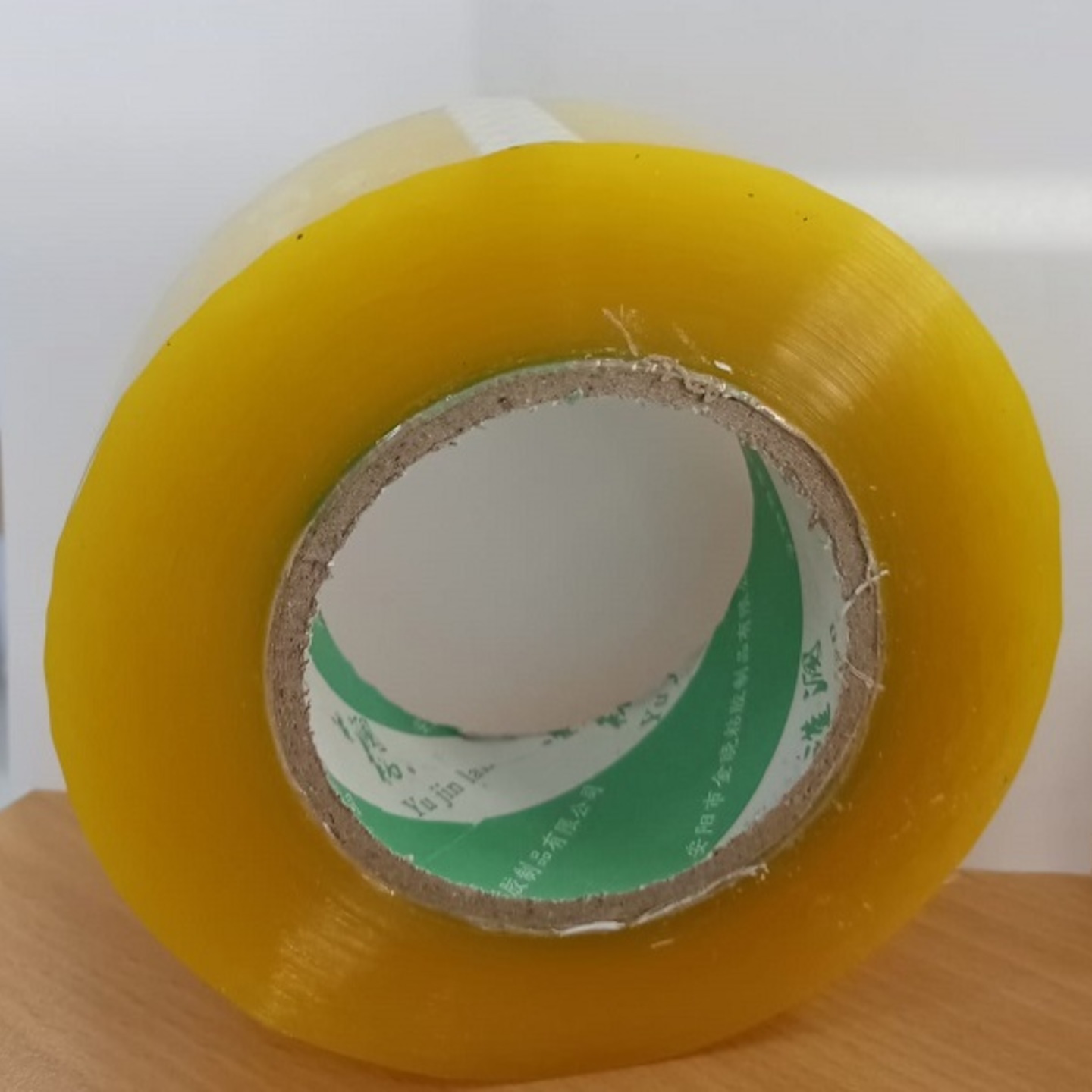 Transparent packing tape