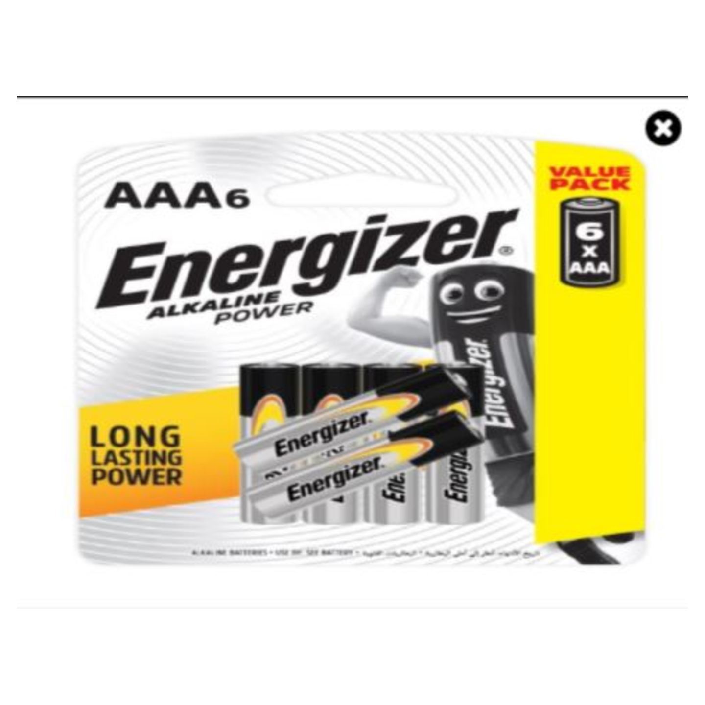 [Local] Energizer Long Lasting Power Value Pack AAA Batteries
