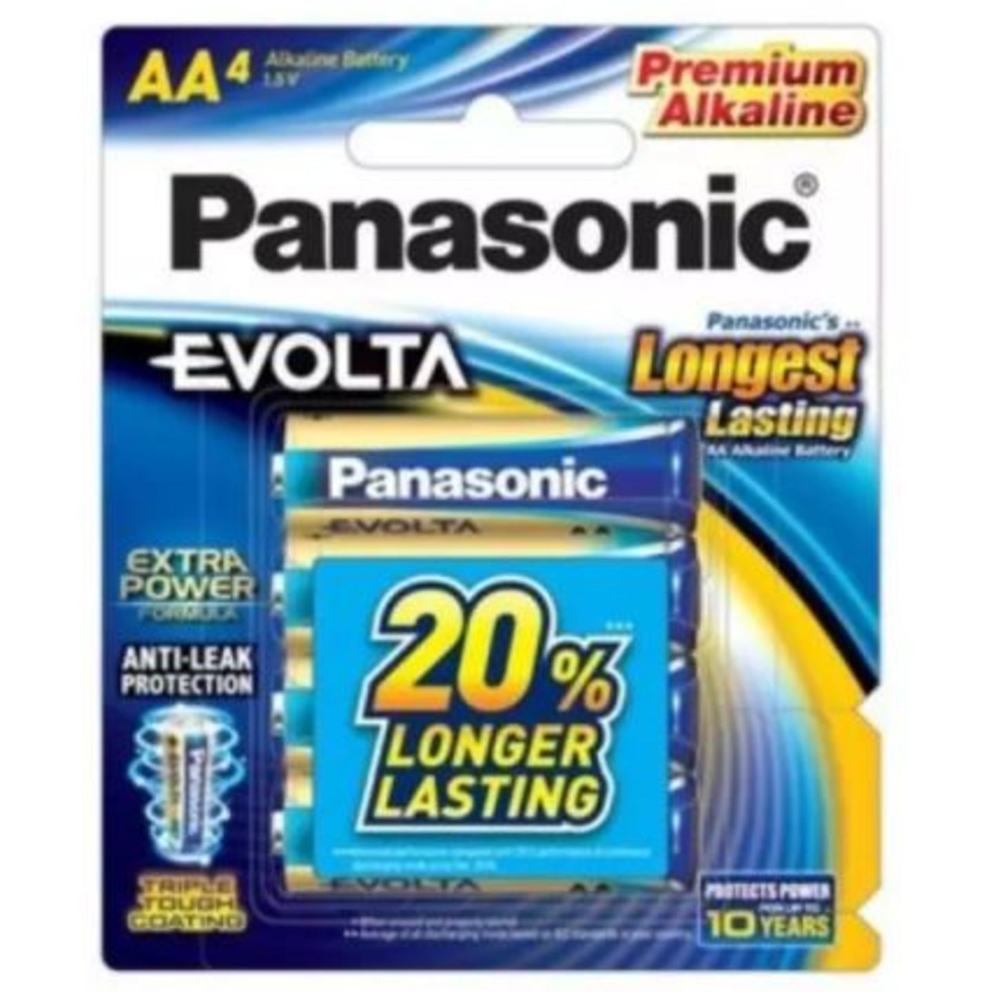 Panasonic Evolta AA 4pcs Premium Alkaline Battery