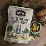 KINTRY Salted Egg Yolk Potato Crisps 85g Halal