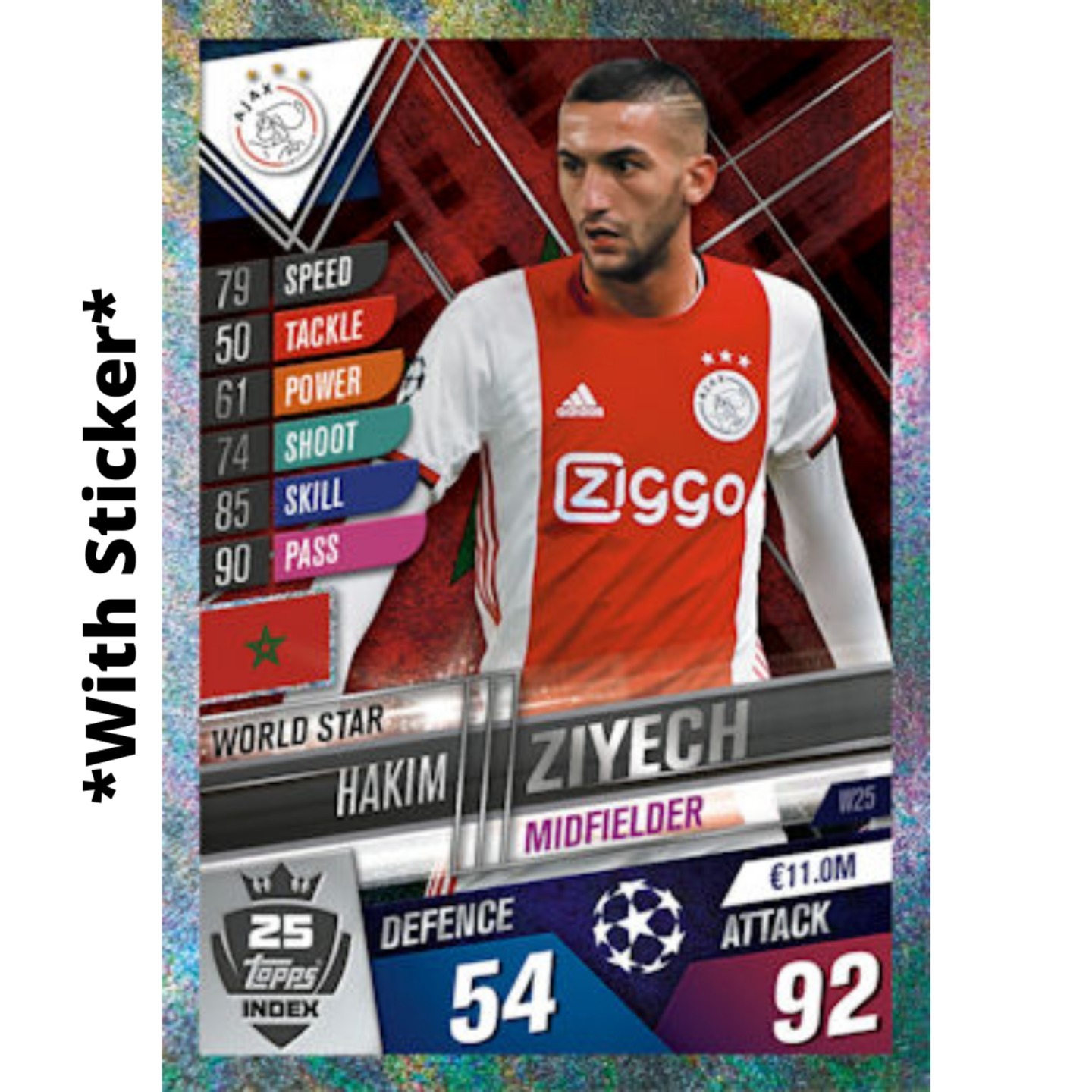 Hakim Ziyech MATCH ATTAX 101 2019-20