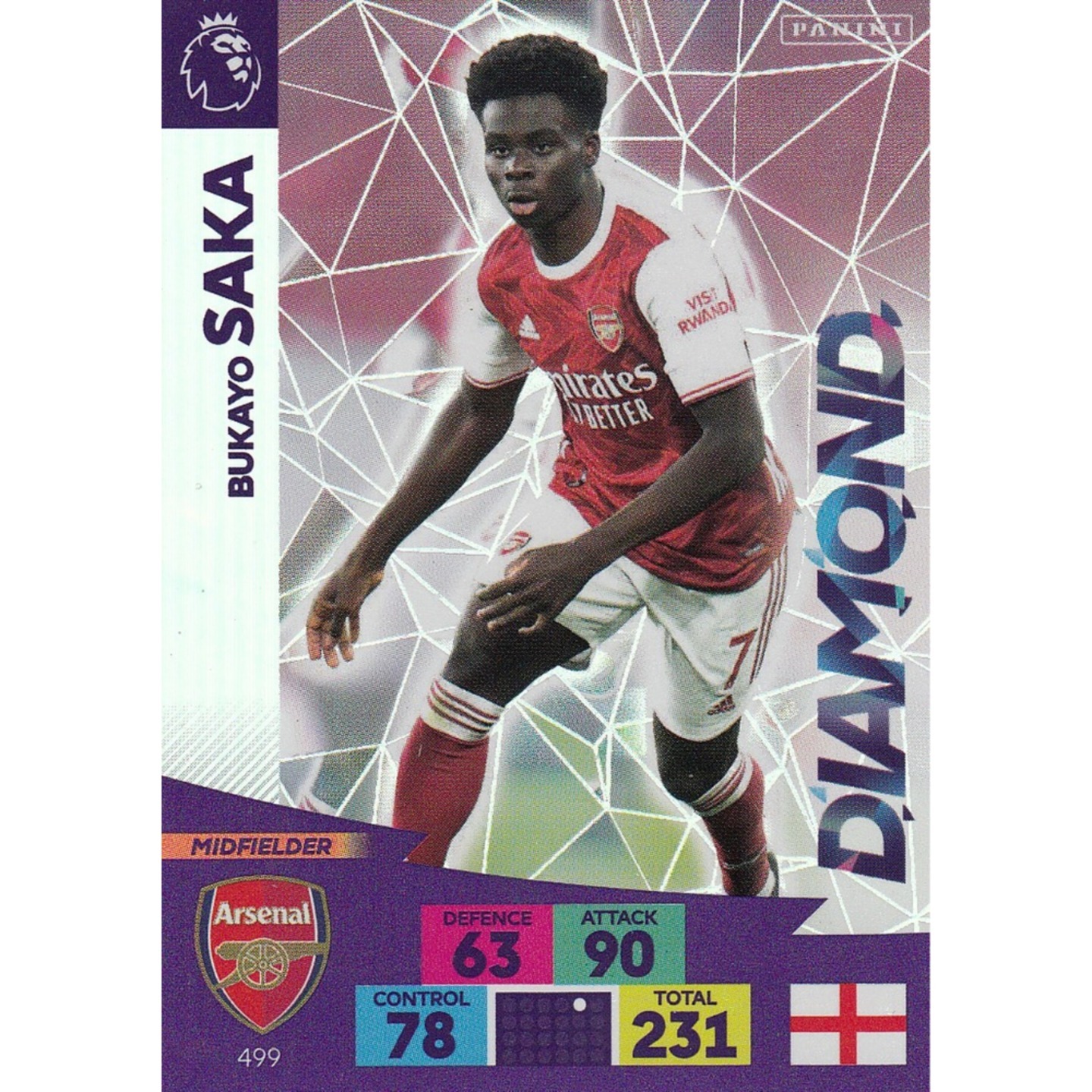 #499 BUKAYO SAKA DIAMOND