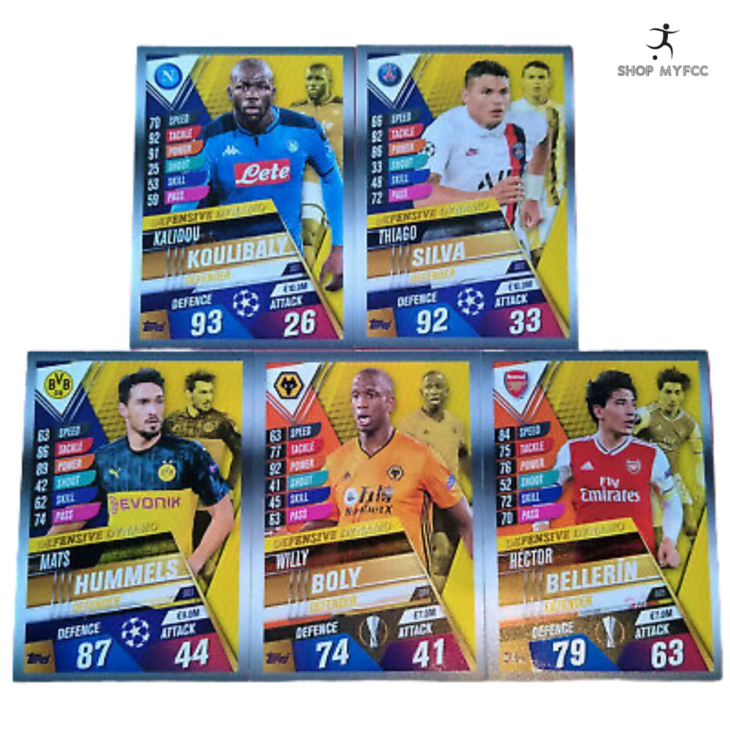 MATCH ATTAX 101 2019-20 DEFENSIVE DYNAMO