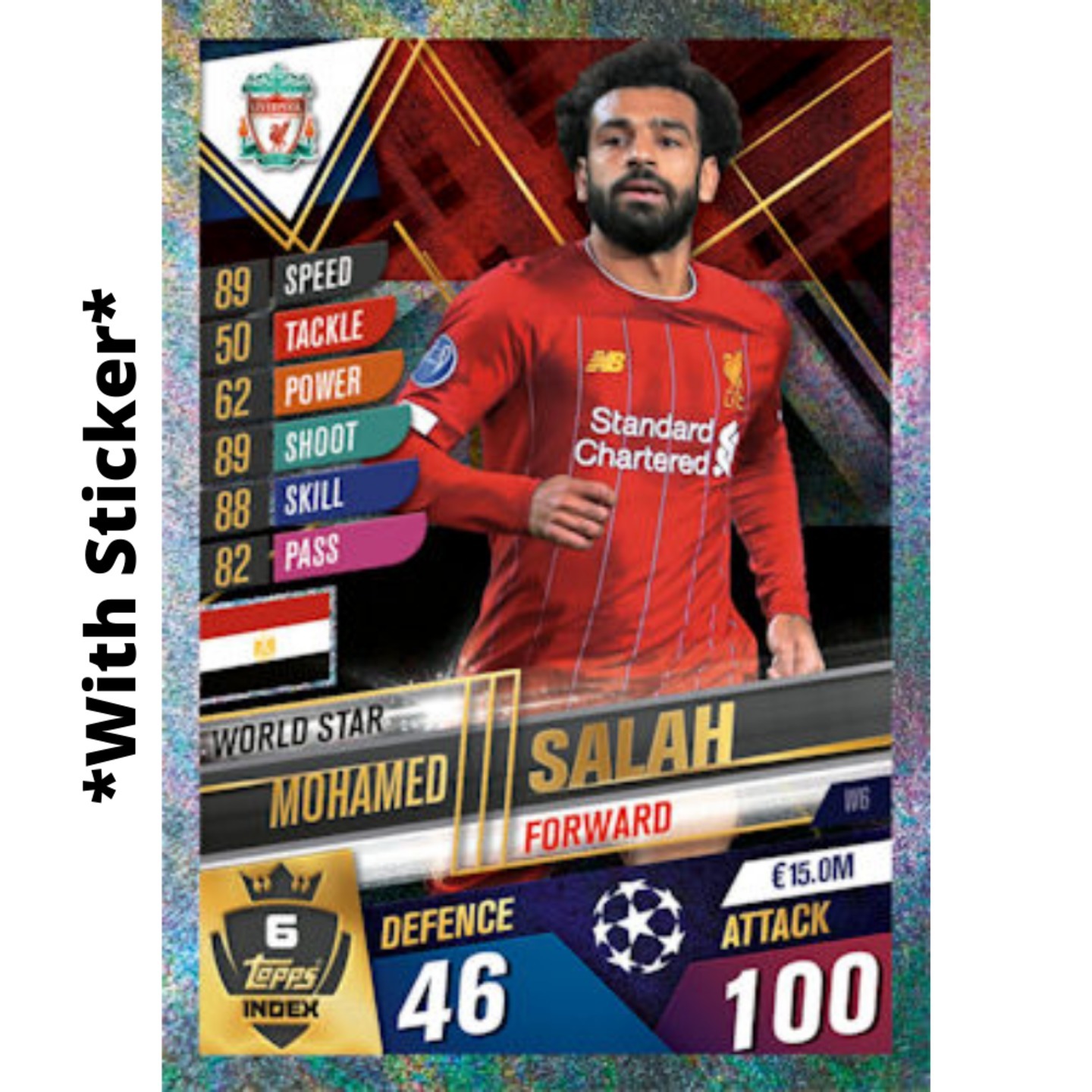 Mohamed Salah MATCH ATTAX 101 2019-20