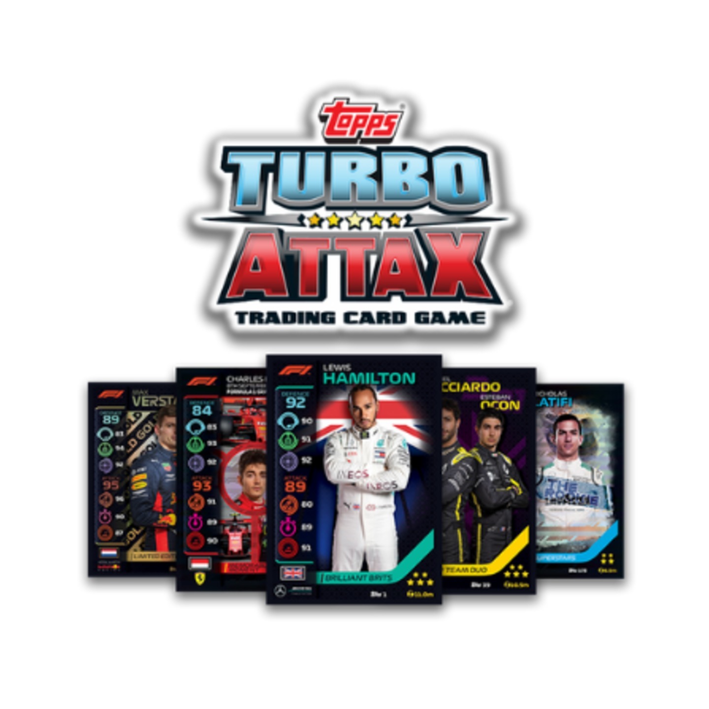 Formula1 TURBO ATTAX Pack (6 CARDS)