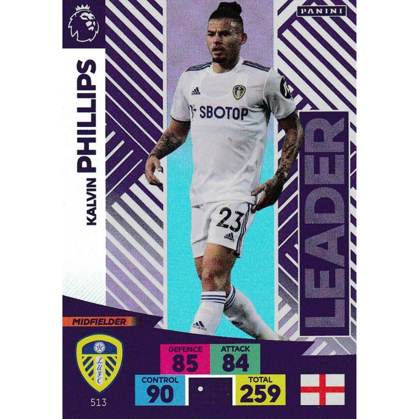 513 KALVIN PHILLIPS LEADER CARD