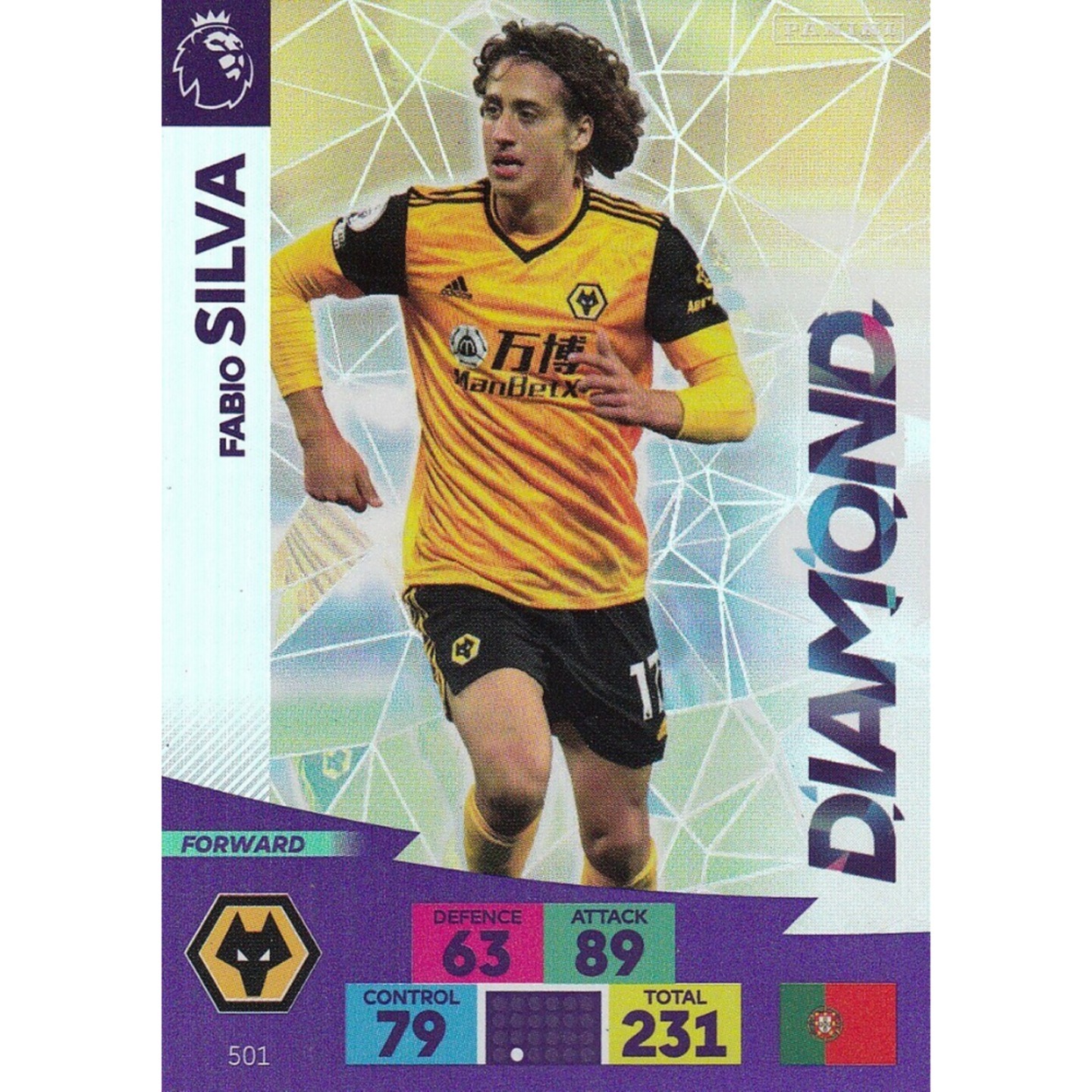 501 FABIO SILVA DIAMOND CARD