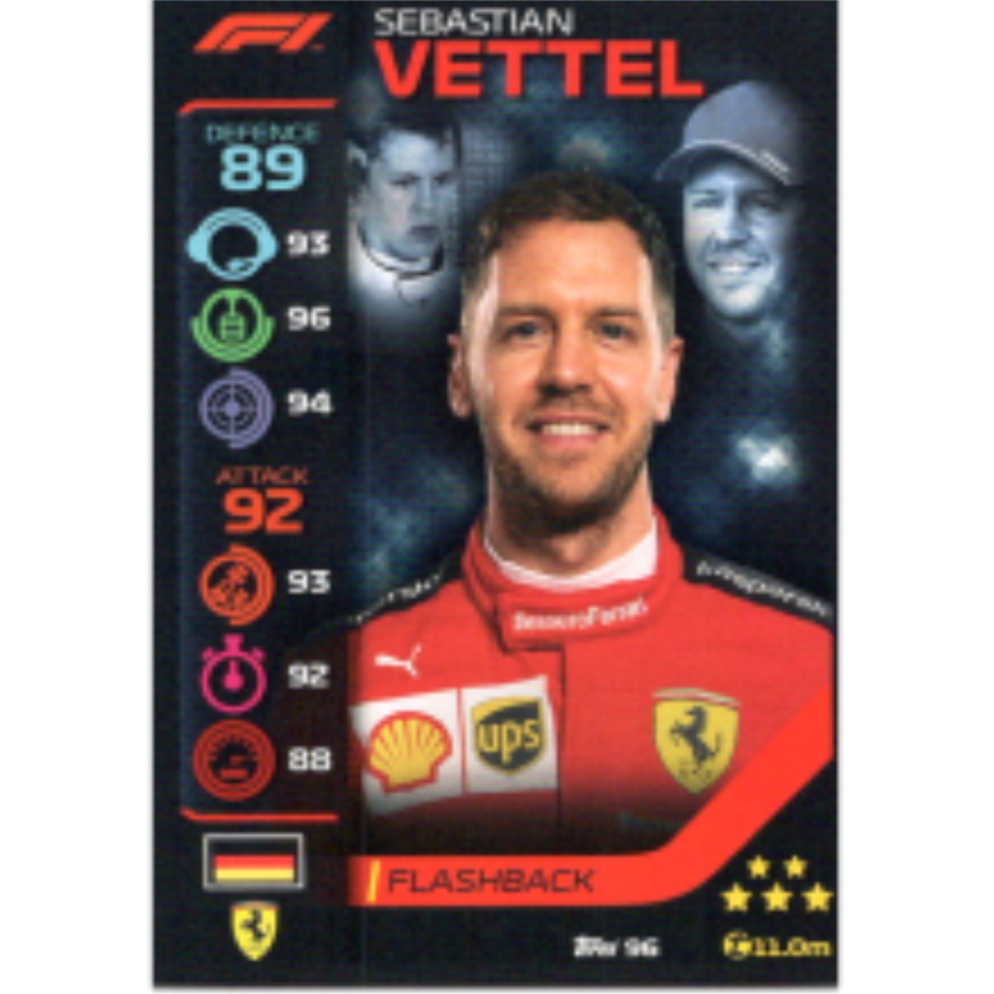 Sebastian Vettle Turbo Tttax Flashback Card