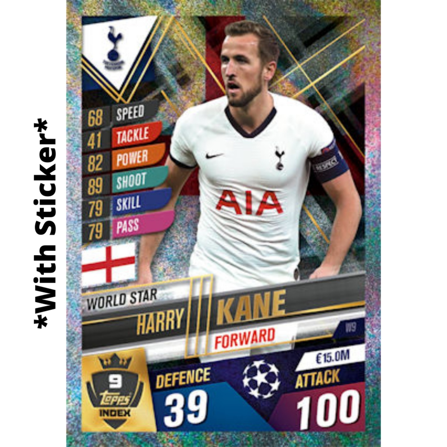 Harry Kane MATCH ATTAX 101 2019-20