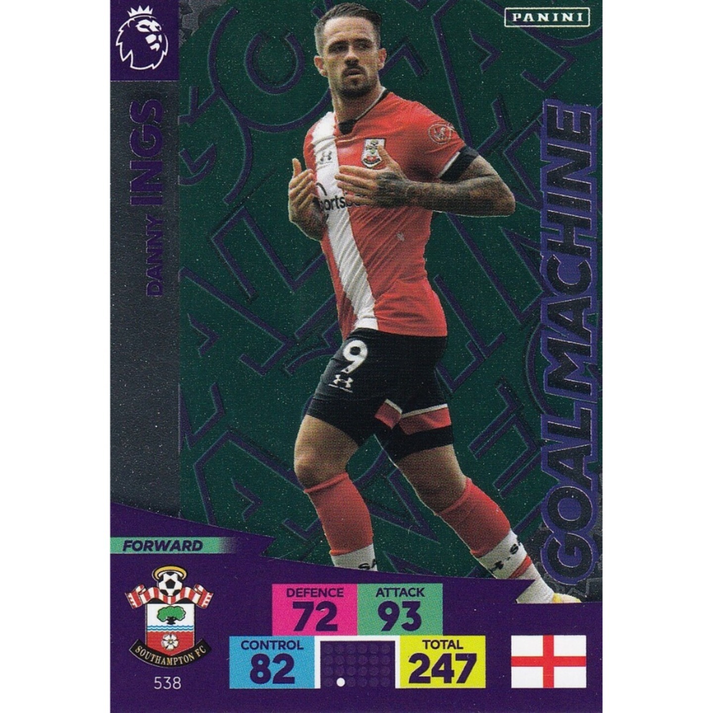 #538 DANNY INGS GOAL MACHINE