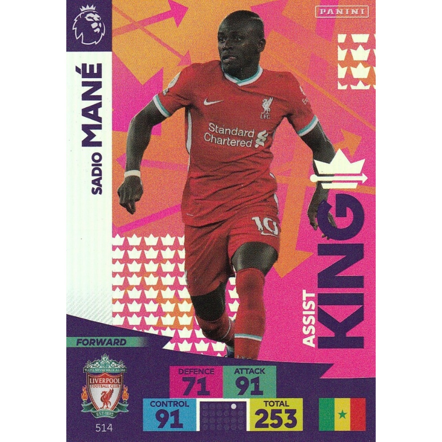 #514 SADIO MANE ASSIST KING