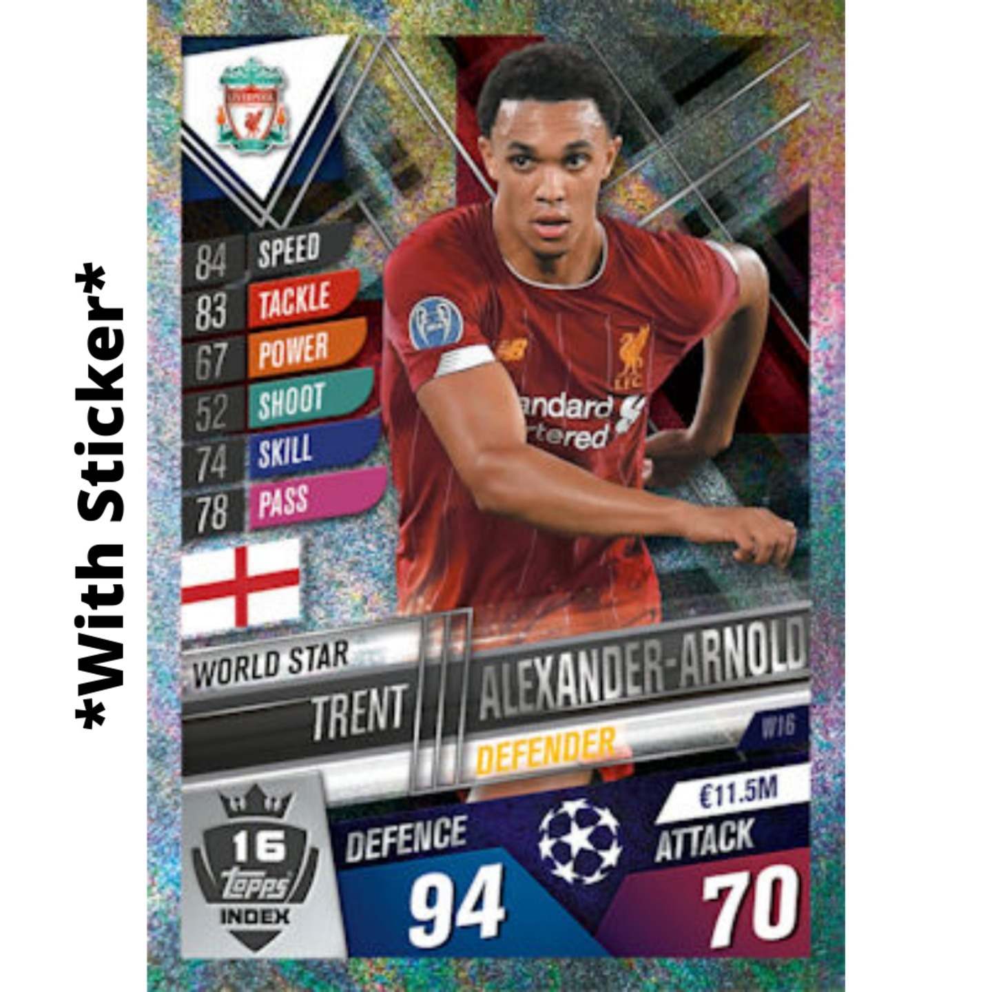 Trent Alexander-Arnold MATCH ATTAX 101 2019-20