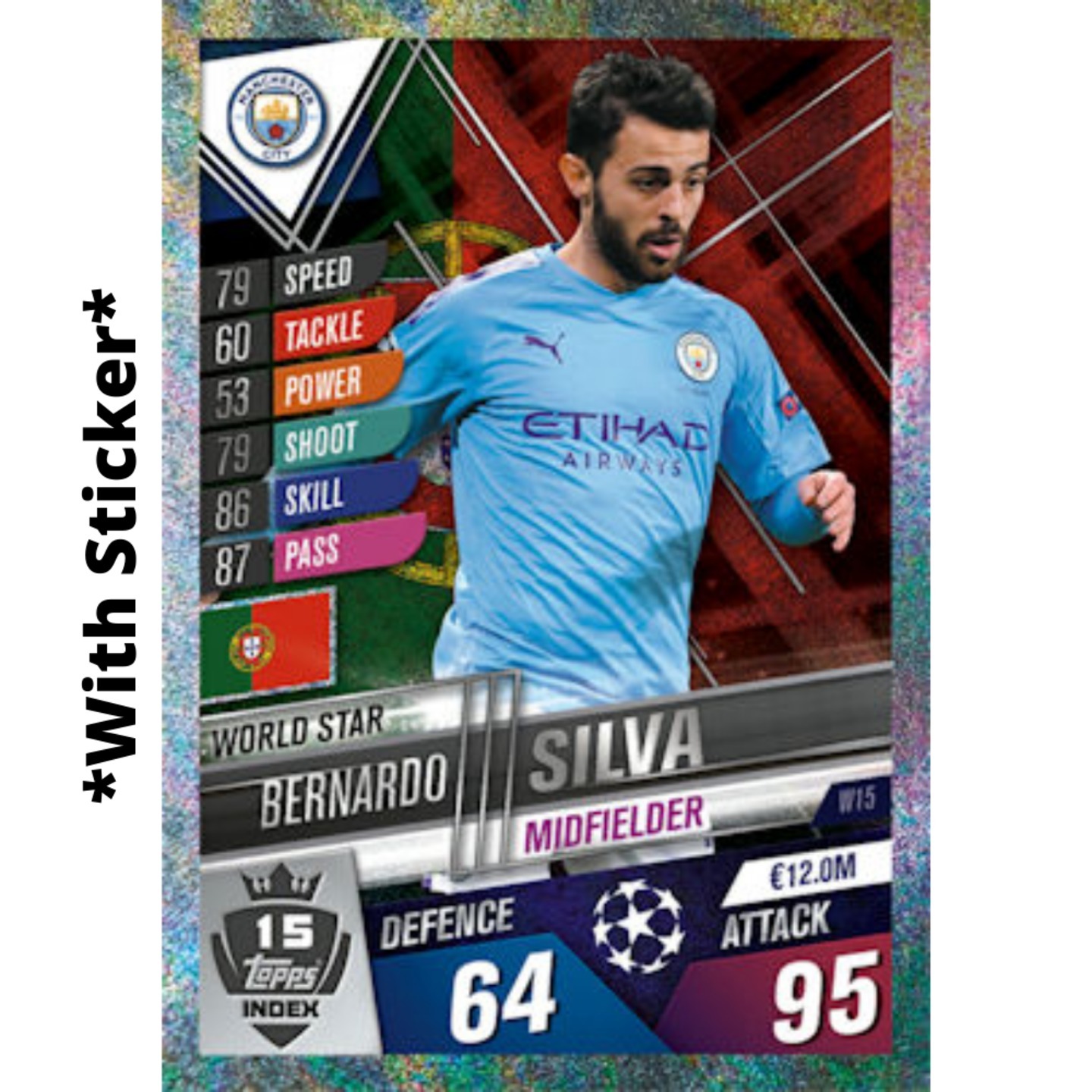 Bernardo Silva MATCH ATTAX 101 2019-20