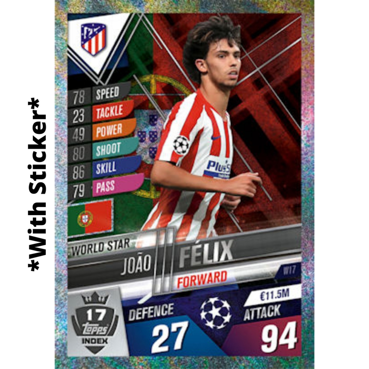 João Félix MATCH ATTAX 101 2019-20