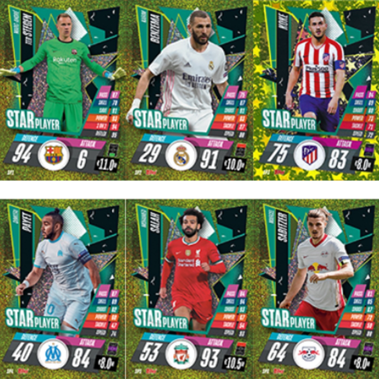 ALL STAR PLAYERS